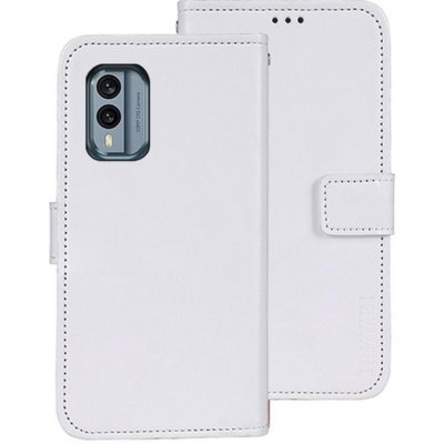 IDEWEI peněženkové na mobil Nokia X30 5G - bílé – Zboží Živě
