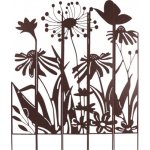 Opora pro popínavé rostliny Lafiora Blumen 142 x 180 cm rezavá – Hledejceny.cz