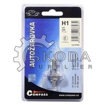 Compass 12V H1 55W P14,5s blister 1ks 08603