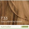 Barva na vlasy Biosline Barva na vlasy 7.33 Blond zlatá pšenice 135 ml