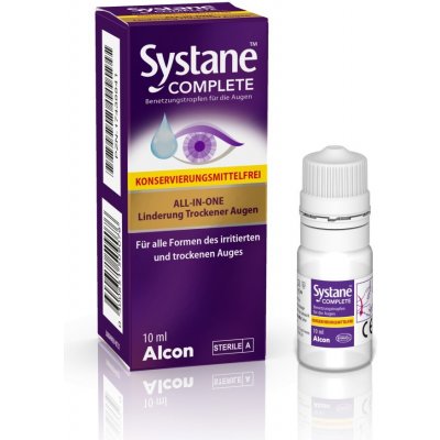 Alcon Systane Complete bez konzervačních látek 10 ml