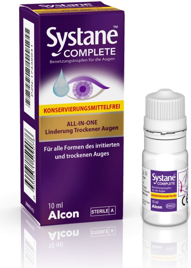 Alcon Systane Complete bez konzervačních látek 10 ml