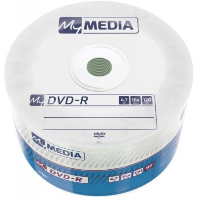 MyMedia DVD-R 4,7MB 16x, spindle, 50ks (69200) – Zboží Živě
