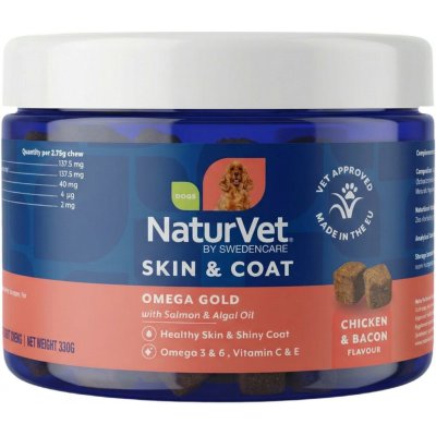 NaturVet Skin & Coat Omega Gold 120 ks – Hledejceny.cz