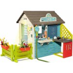 Smoby Domeček s obchodem Sweety Corner Playhouse a kuchyňka na zahradě – Zboží Mobilmania