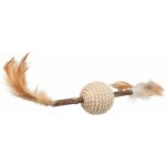 Trixie Kousací tyčinka matatabi a kulička s peřím 20 cm – Sleviste.cz