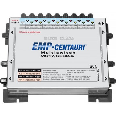 Multiswitch EMP-Centauri MS17/6ECP-4 – Zbozi.Blesk.cz