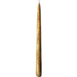 Vánoční svíčka kónická TAURUS 29 cm zlatá – Hledejceny.cz