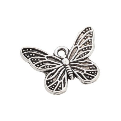 Motýl 1ks stříbrný – Hledejceny.cz