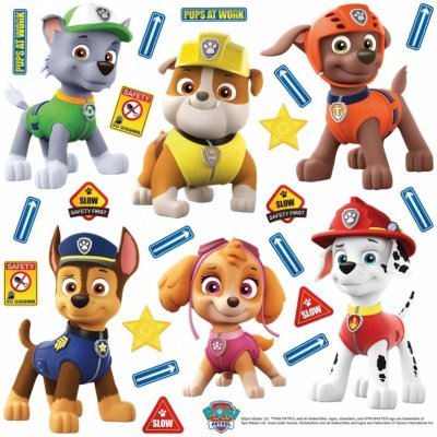 AG Design DKS 3814 Dětská samolepka na zeď Disney Tlapková patrola rozměry 0,3 x 0,3 m – Hledejceny.cz
