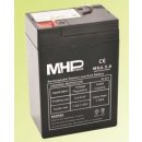 MHPower Pb VRLA AGM 6V 4,5Ah MS4.5-6; MS4.5-6