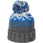 Finmark WINTER HAT Šedá Bílá Modrá – Hledejceny.cz