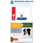 Hill’s Prescription Diet C/D Multicare Urinary Metabolic Weight 12 kg – Hledejceny.cz