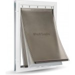PetSafe Extreme Weather Door L šedá 34,1 x 50,8 x 8,3 cm – Zboží Dáma