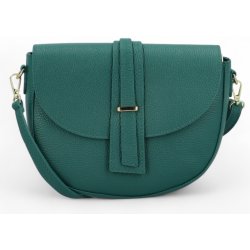 Stylová dámská kožená crossbody kabelka Luigi černá