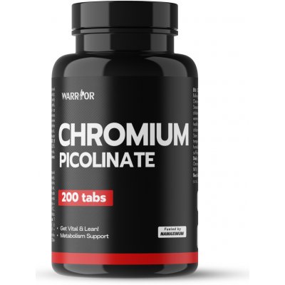 Warrior Chrom Pikolinat 200 tablet – Hledejceny.cz