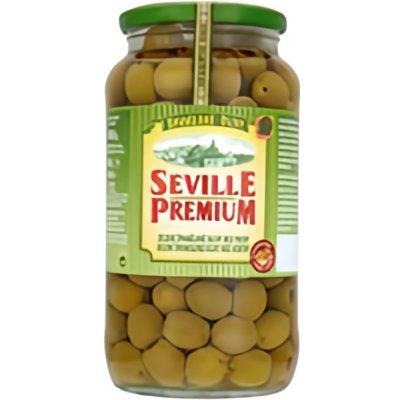 Seville Premium zelené olivy bez pecky 935g