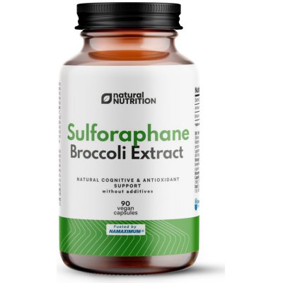 Natural Nutrition Sulforafan Brokolicový extrakt tobolky 90 tablet – Hledejceny.cz