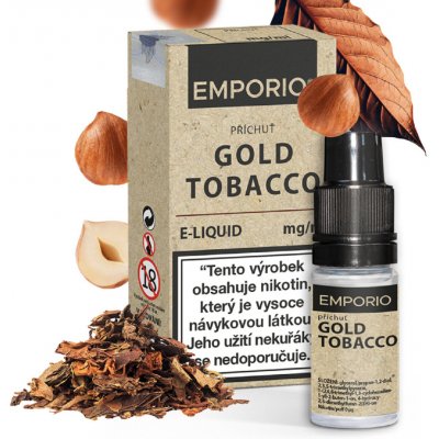 Imperia Emporio Gold Tobacco 10 ml 12 mg – Sleviste.cz
