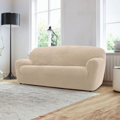 Nueva Textura potah na trojsedačku Niagara smetanový 180 - 230 cm – Zboží Mobilmania