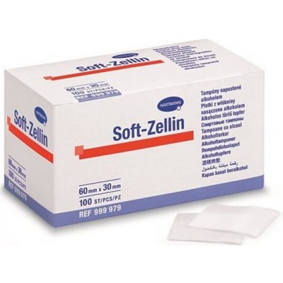 BODE/Hartmann-Rico a.s. Tampon s alkoholem ster. Soft-Zellin 60x30mm 100ks – Zbozi.Blesk.cz