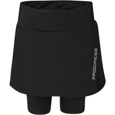 Progress Vuelta Skirt dámská cyklistická sukně černá – Zboží Mobilmania