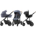 Britax Set Smile III + korba + autosedačka Baby Safe iSense 2022 Indigo Blue – Zboží Dáma