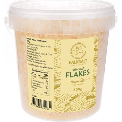 Falksalt Mořská vločková sůl citronová 600 g