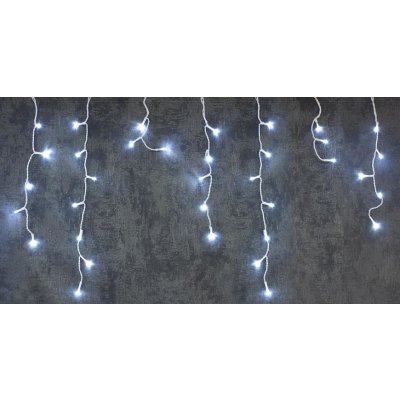 MagicHome Řetěz Vánoce Icicle 480 LED studená bílá jednoduché svícení časovač 230 – Hledejceny.cz