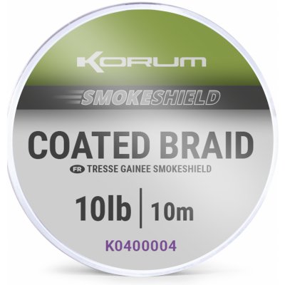 Korum šňůra Smokeshield Coated Braid 10m 10lb – Zboží Dáma