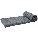 Tunturi ručník s taškou šedý 180 x 63 cm – Zboží Dáma