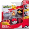 Figurka Jazwares Pokémon CLIP N GO Trenerský Pásek + 2x POKEBALL Charmander