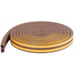 Vorel Těsnění do oken a dveří samolepící 9x7,4mm TYP D bílé 6M – Hledejceny.cz