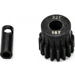 KONECT Ocelový motorový pastorek 16 zubů modul 32DP s 5mm vrtáním a 3,17mm adaptérem – Zbozi.Blesk.cz