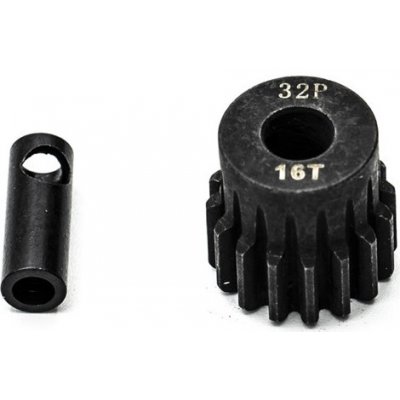 KONECT Ocelový motorový pastorek 16 zubů modul 32DP s 5mm vrtáním a 3,17mm adaptérem – Zbozi.Blesk.cz