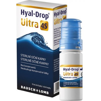 Bausch & Lomb Hyal-Drop Ultra 4S eye drops 10 ml – Zboží Dáma