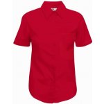 Fruit of the Loom popelínová krátký rukáv červená – Sleviste.cz
