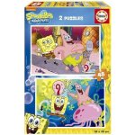 Educa Sponge Bob EDU19388 2 x 48 dílků – Zboží Mobilmania
