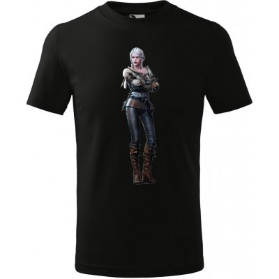 Tričko "Paní Světů" Ciri černá – Hledejceny.cz