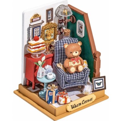 RoboTime miniatura domečku Prázdninový obývací pokoj – Zboží Mobilmania