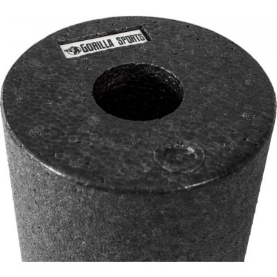 Gorilla Sports Fasciální válec černý 29 cm – Hledejceny.cz