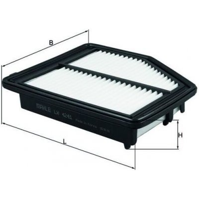 Vzduchový filtr MAHLE LX 4241 – Hledejceny.cz