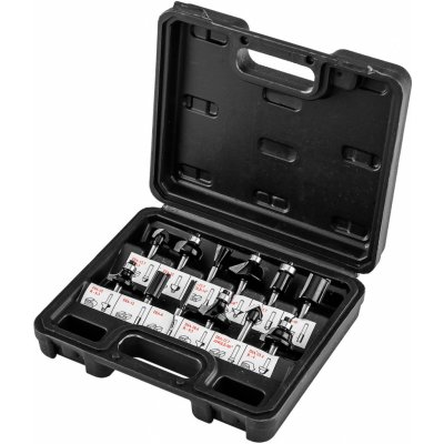 Graphite Frézy do dřeva WIDIA, stopka 6 mm, sada 12 ks. – Zboží Dáma