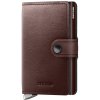 Pouzdro na doklady a karty Secrid Premium Miniwallet Dusk Dark Brown