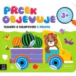 Prcek objevuje hledání a nalepování a Méďou – Zboží Dáma