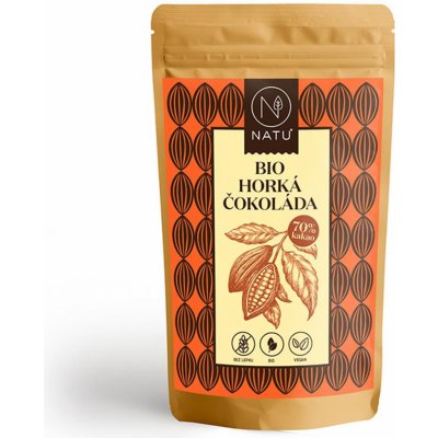 NATU Horká čokoláda BIO 125 g – Zbozi.Blesk.cz