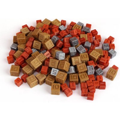 Mars: Teraformace Kostky surovin Mars sady: Velká sada 200 ks – Zboží Živě