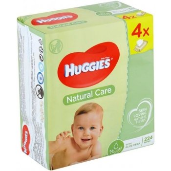 Huggies Natural Care Quatro 4 x 56 ks