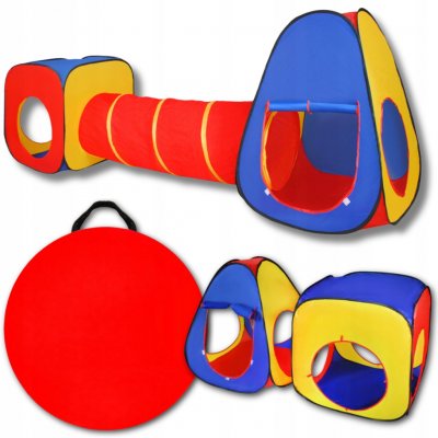 Kruzzel 23871 barevný stan 3v1 – Zbozi.Blesk.cz