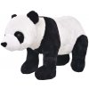 Plyšák zahrada XL Stojící panda černá a bílá XXL